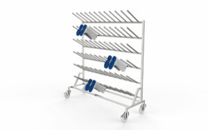 Mobile Boot Rack - 36 Pairs