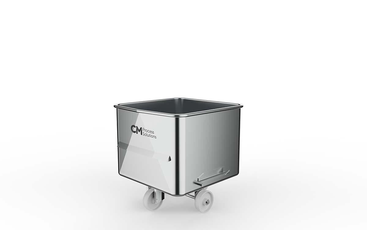 Stainless Steel Dump Buggies - 400 LB. (200 Litre)