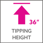 36 Tipping Height
