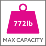 772lb Max Capacity