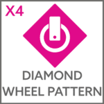 Diamond Wheel Pattern
