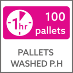 Pallets Washed 100