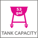 53 Gal Tank Capacity